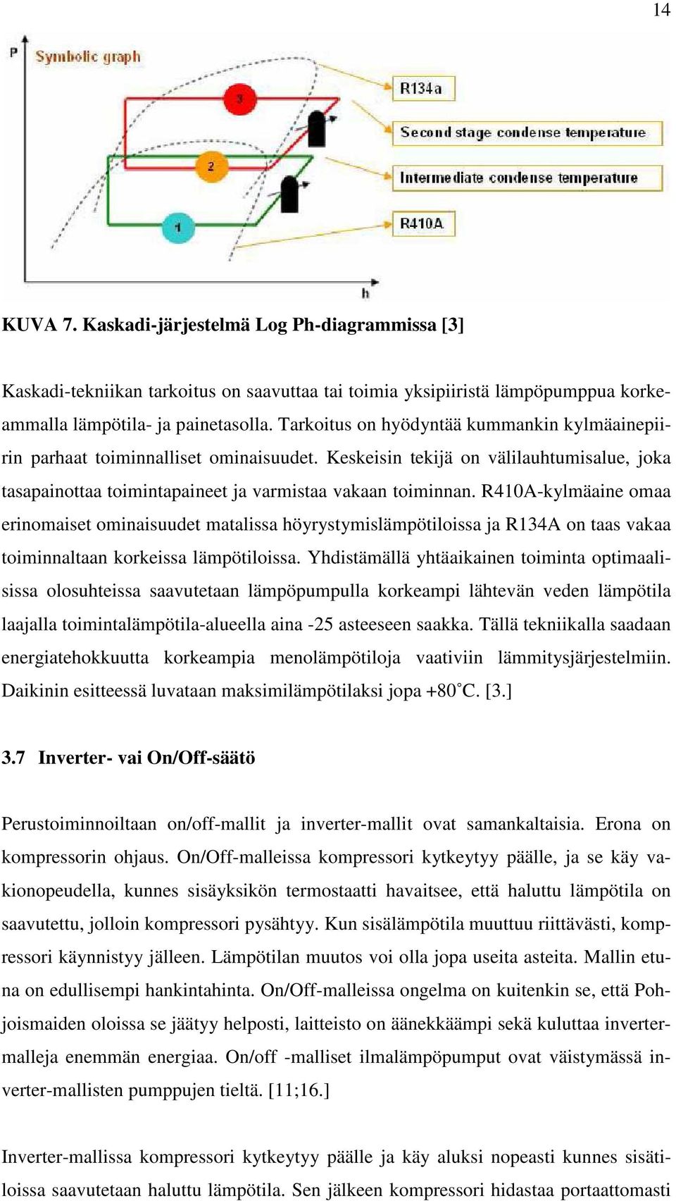 R410A-kylmäaine omaa erinomaiset ominaisuudet matalissa höyrystymislämpötiloissa ja R134A on taas vakaa toiminnaltaan korkeissa lämpötiloissa.