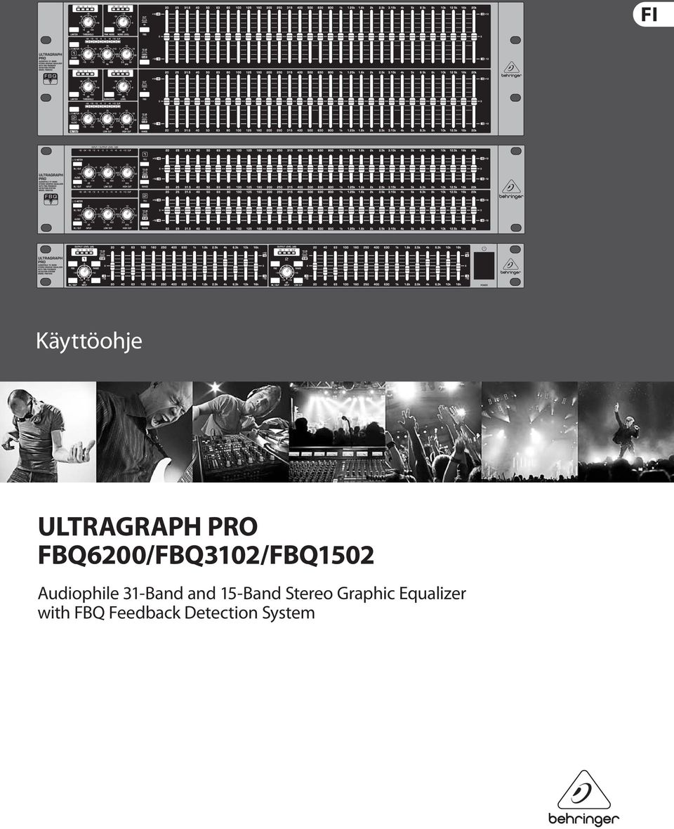 31-Band and 15-Band Stereo Graphic