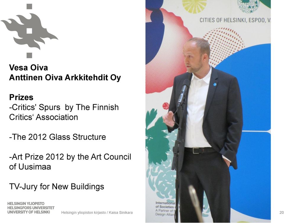 -Art Prize 2012 by the Art Council of Uusimaa TV-Jury for New