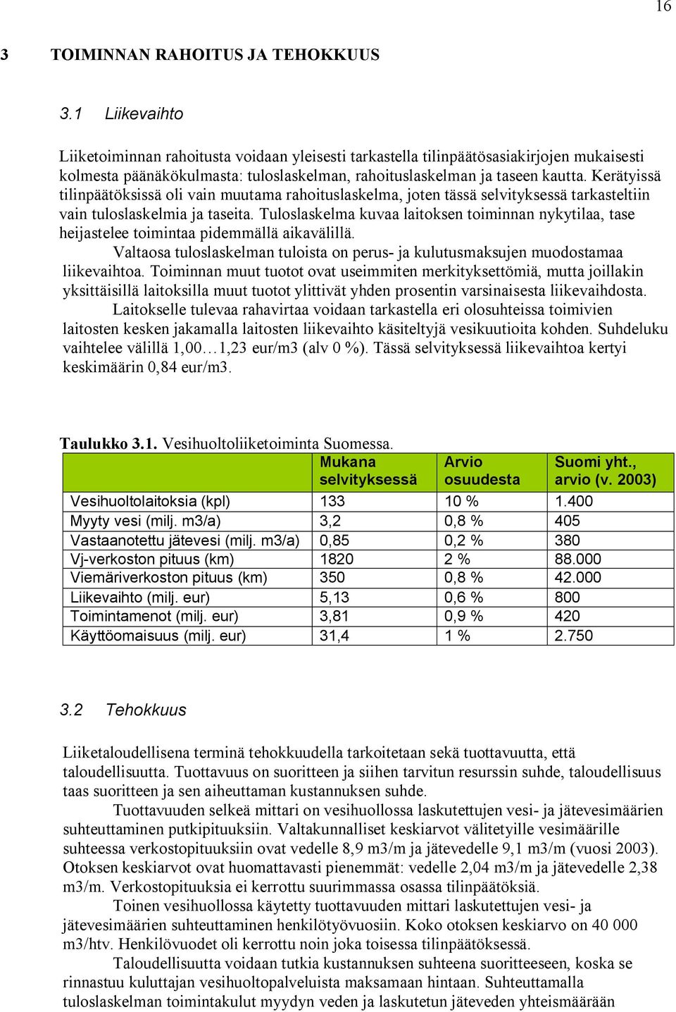 Kerätyissä tilinpäätöksissä oli vain muutama rahoituslaskelma, joten tässä selvityksessä tarkasteltiin vain tuloslaskelmia ja taseita.