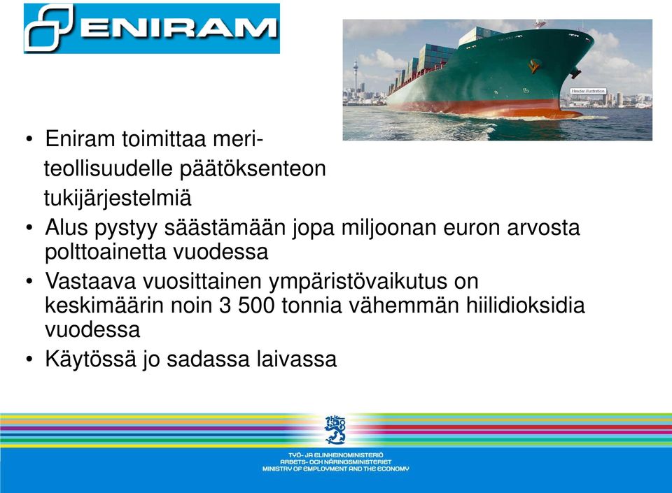 vuodessa Vastaava vuosittainen ympäristövaikutus on keskimäärin noin