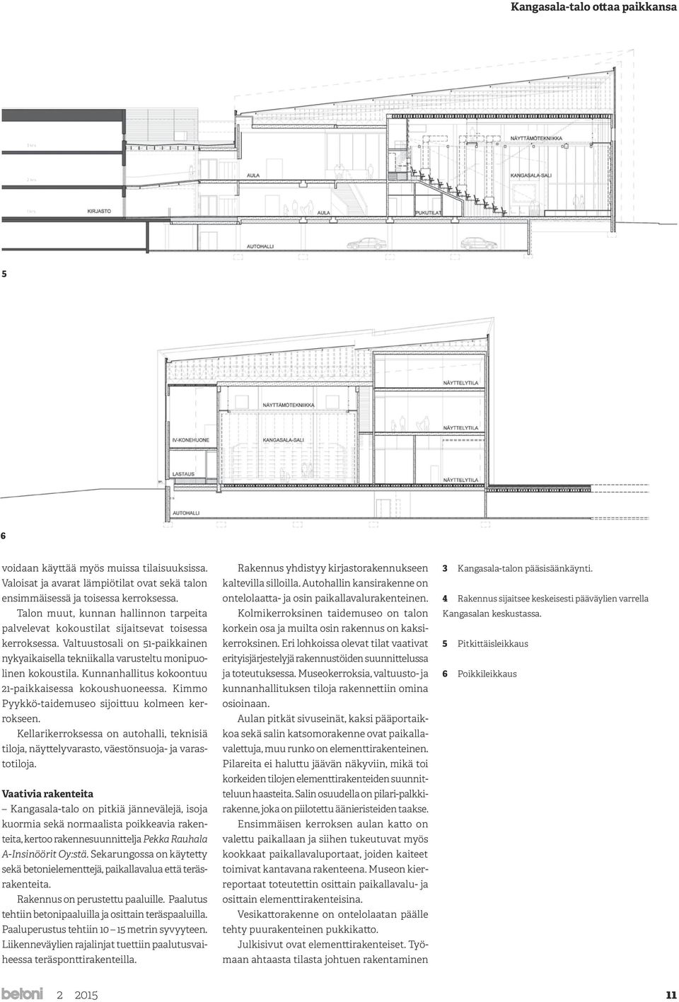 Kunnanhallitus kokoontuu 21-paikkaisessa kokoushuoneessa. Kimmo Pyykkö-taidemuseo sijoittuu kolmeen kerrokseen.