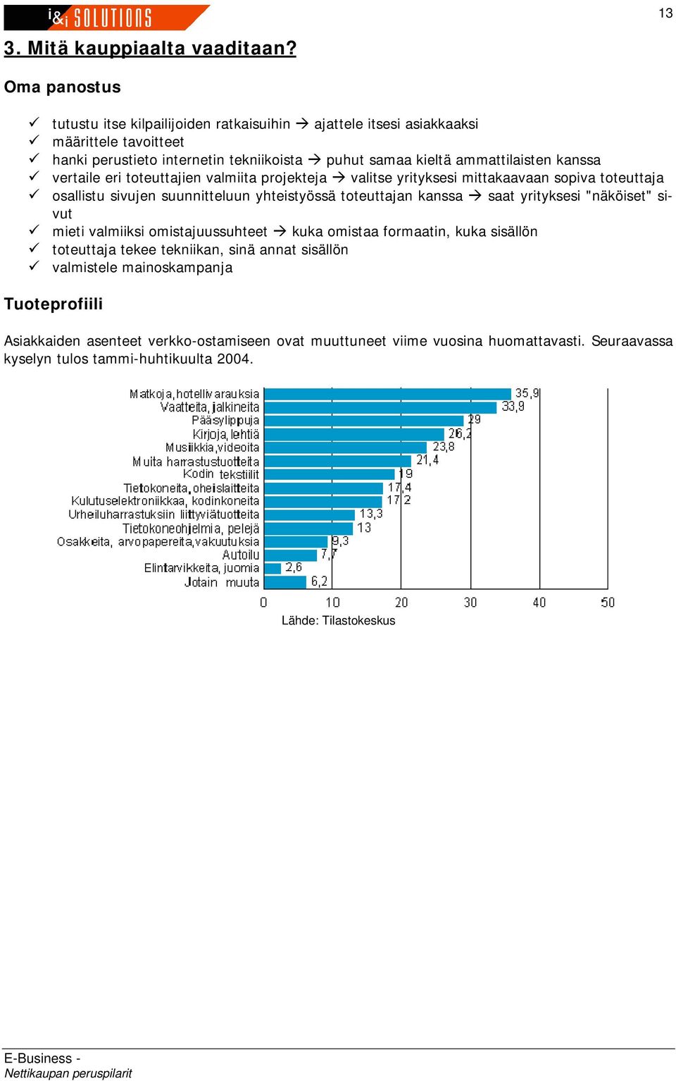 vertaile eri toteuttajien valmiita projekteja valitse yrityksesi mittakaavaan sopiva toteuttaja osallistu sivujen suunnitteluun yhteistyössä toteuttajan kanssa saat yrityksesi "näköiset"