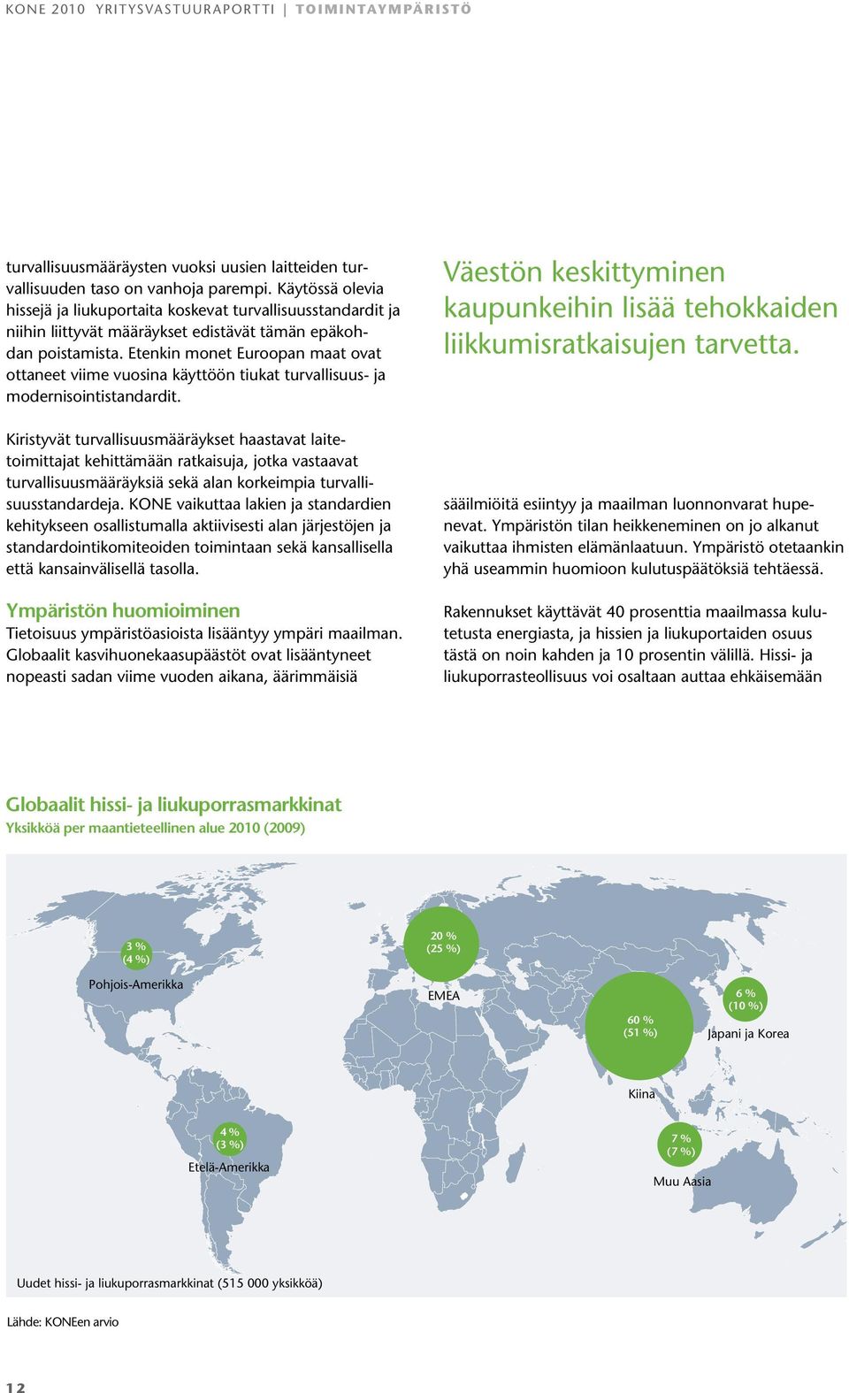 Etenkin monet Euroopan maat ovat ottaneet viime vuosina käyttöön tiukat turvallisuus- ja modernisointistandardit.