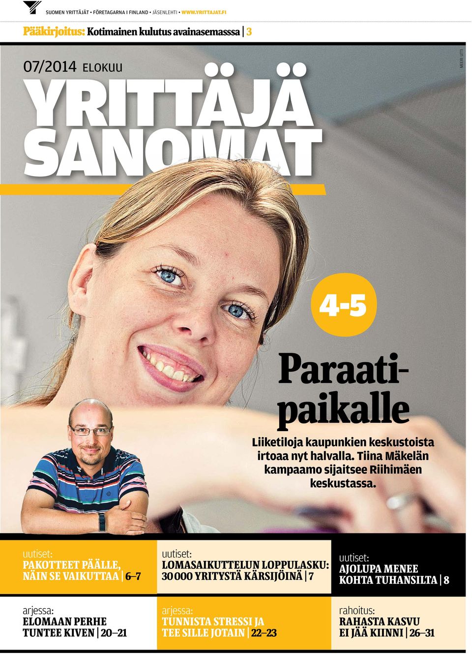 nyt halvalla. Tiina Mäkelän kampaamo sijaitsee Riihimäen keskustassa.