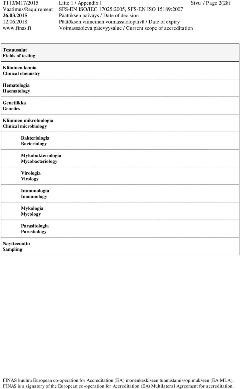 Clinical microbiology Näytteenotto Sampling Bakteriologia Bacteriology Mykobakteriologia