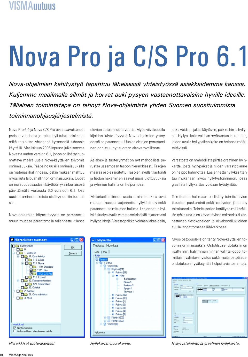 Nova Pro 6.0 ja Nova C/S Pro ovat saavuttaneet parissa vuodessa jo reilusti yli tuhat asiakasta, mikä tarkoittaa yhteensä kymmeniä tuhansia käyttäjiä.