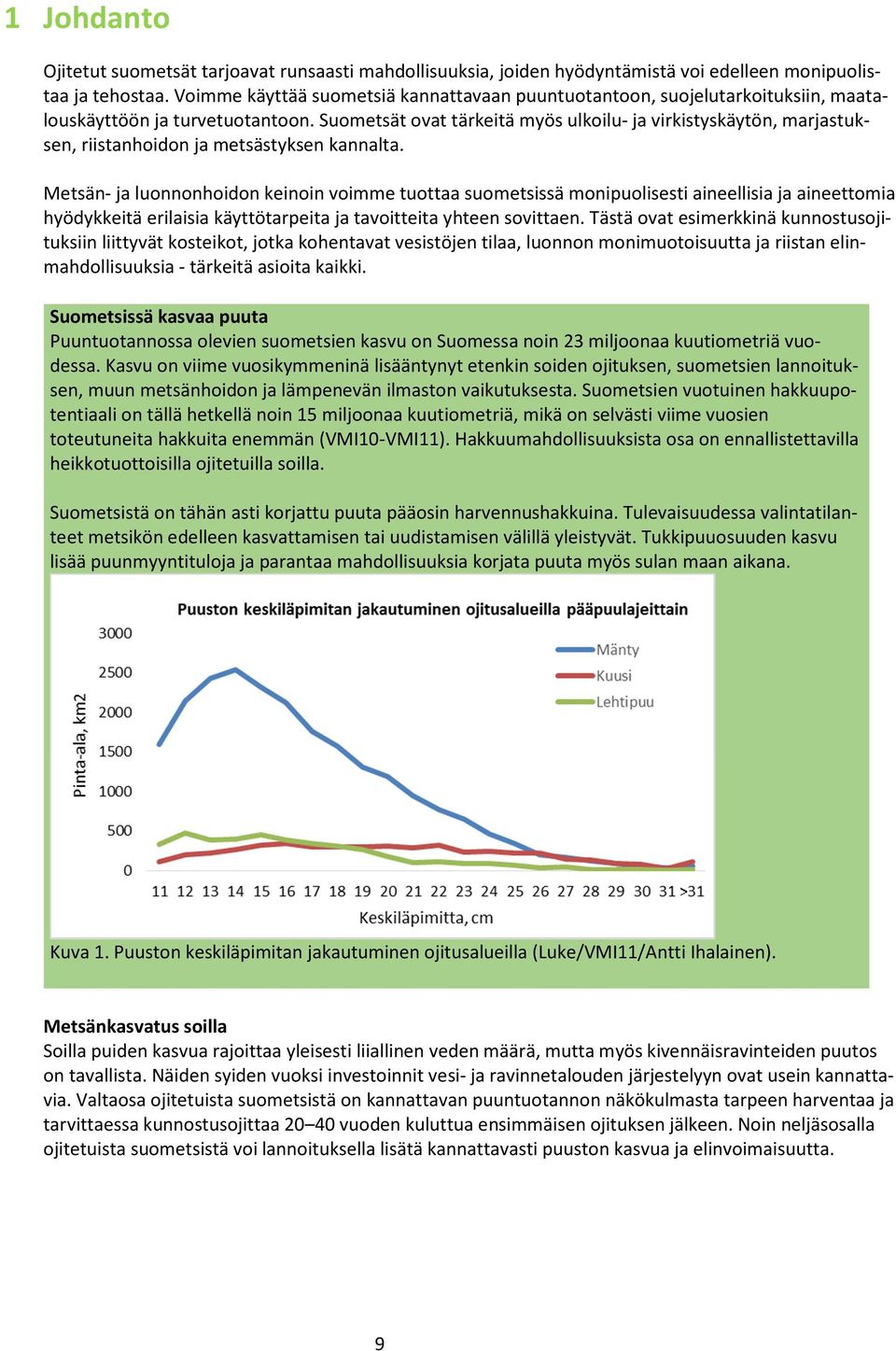 Suometsät ovat tärkeitä myös ulkoilu- ja virkistyskäytön, marjastuksen, riistanhoidon ja metsästyksen kannalta.