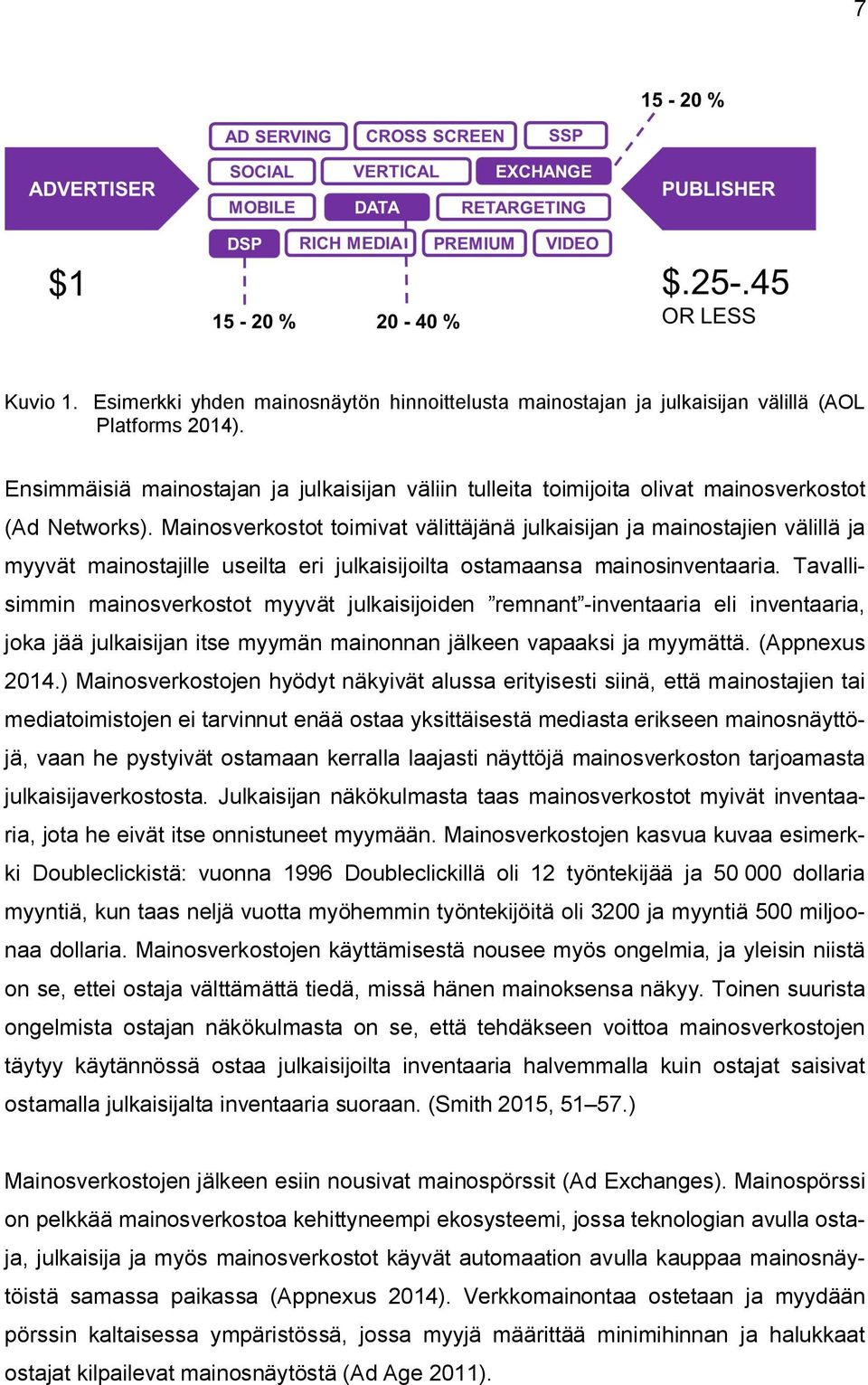 Mainosverkostot toimivat välittäjänä julkaisijan ja mainostajien välillä ja myyvät mainostajille useilta eri julkaisijoilta ostamaansa mainosinventaaria.