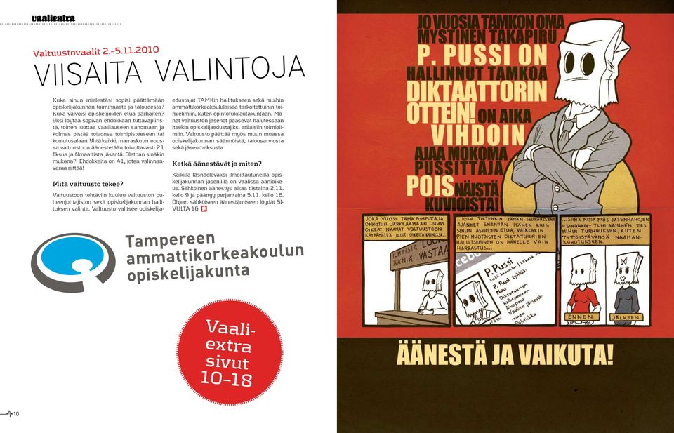 Yhtä kaikki, marraskuun lopussa valtuustoon äänestetään toivottavasti 21 fiksua ja filmaattista jäsentä. Olethan sinäkin mukana?! Ehdokkaita on 41, joten valinnanvaraa riittää! Mitä valtuusto tekee?