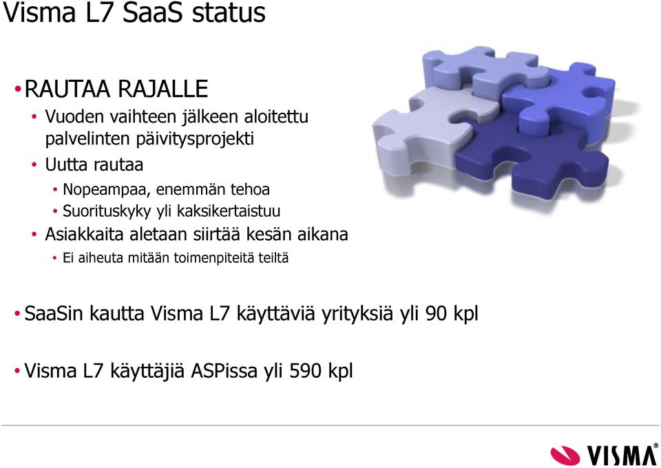 kaksikertaistuu Asiakkaita aletaan siirtää kesän aikana Ei aiheuta mitään