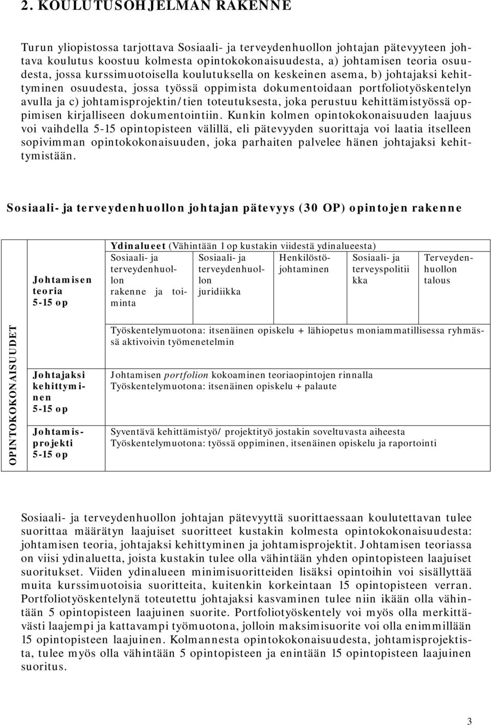 toteutuksesta, joka perustuu kehittämistyössä oppimisen kirjalliseen dokumentointiin.