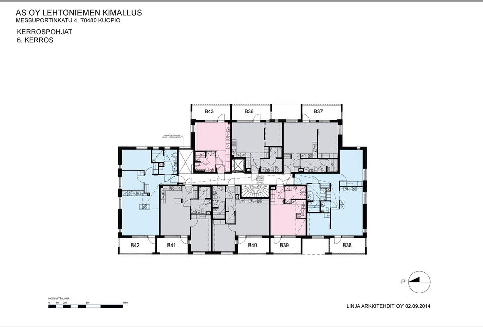 RRO B43 1h+kt+s B36 41,0 m 2 B43 B36 B37 B37 48,5 m 2 AVUNOITOIKKUNA, AVAU 1.