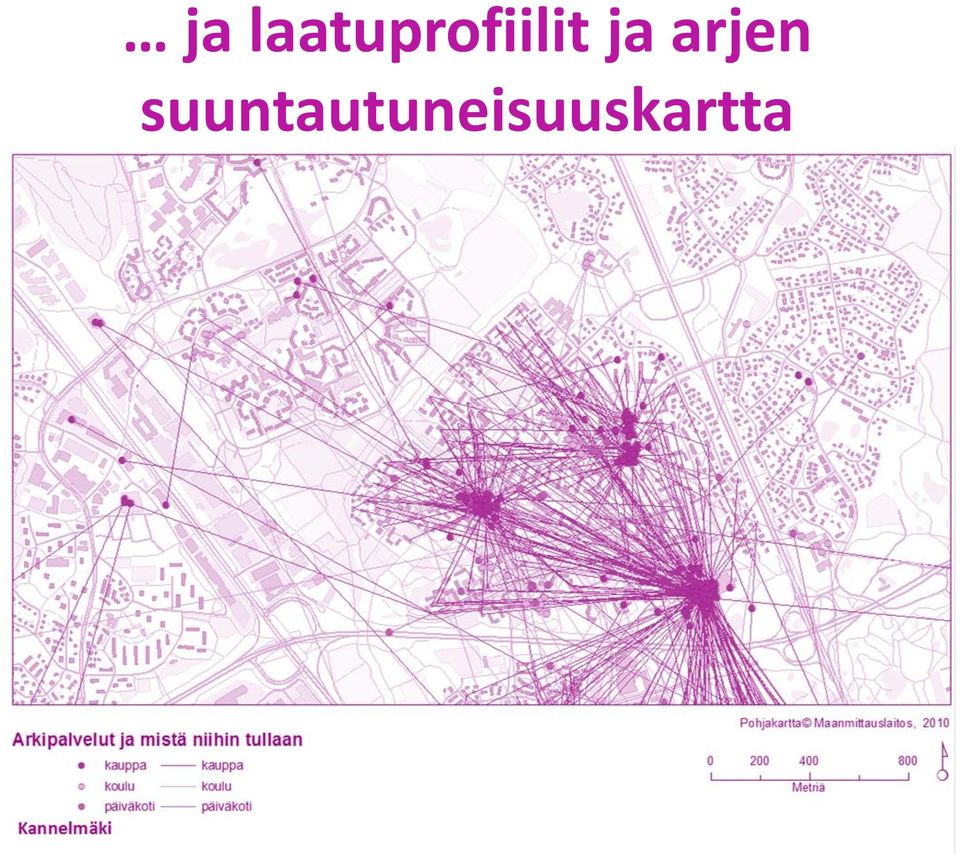 tiivistä* Asukkaiden kirjo on liiallinen tai liian vähäinen** Liikenneturvallisuus on huono*** Paikan tunnelma on kuollut*** Asukkaat eivät välitä toisistaan** Historiallisuus puuttuu*** Paikka on