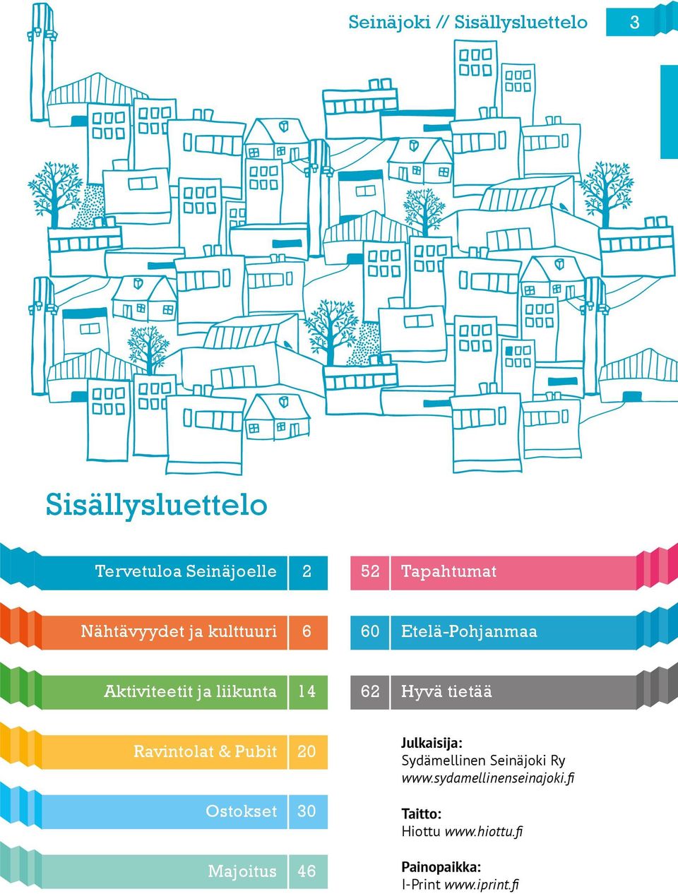 Ravintolat & Pubit 20 Julkaisija: Sydämellinen Seinäjoki Ry www.sydamellinenseinajoki.