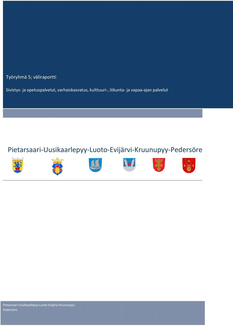 liikunta- ja vapaa-ajan palvelut