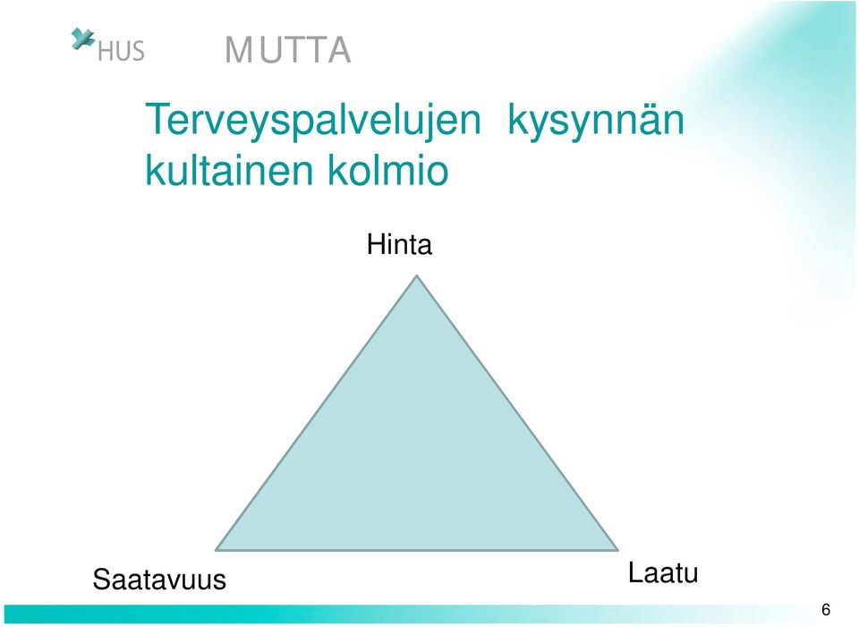 kysynnän kultainen