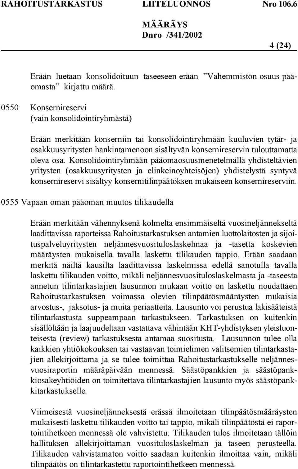 oleva osa.
