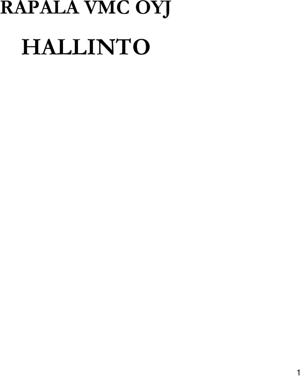 HALLINTO