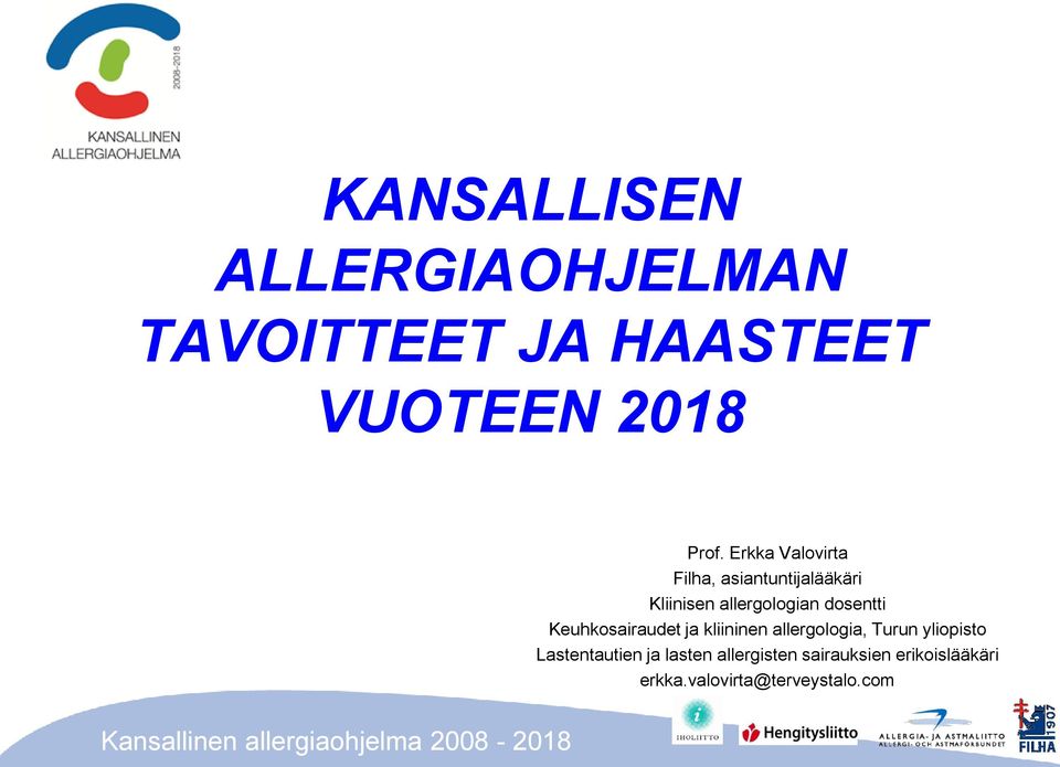 dosentti Keuhkosairaudet ja kliininen allergologia, Turun yliopisto