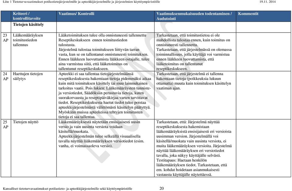 Järjestelmä tulostaa toimitukseen liittyvän tarran vasta, kun se on tallentanut onnistuneesti toimituksen.