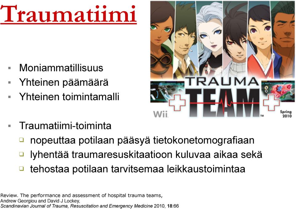 potilaan tarvitsemaa leikkaustoimintaa Review.