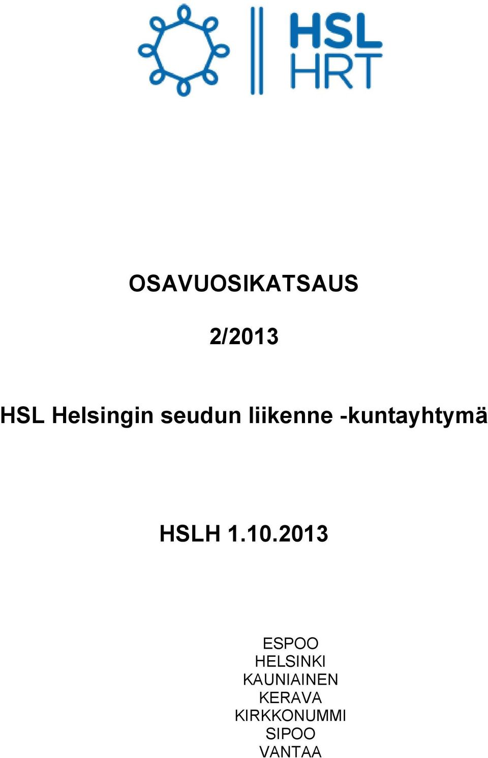 -kuntayhtymä HSLH 1.10.