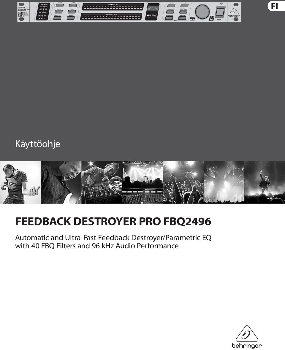 Feedback Destroyer/Parametric EQ