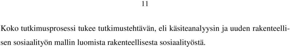 ja uuden rakenteellisen sosiaalityön