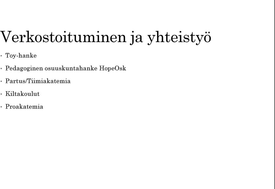 osuuskuntahanke HopeOsk