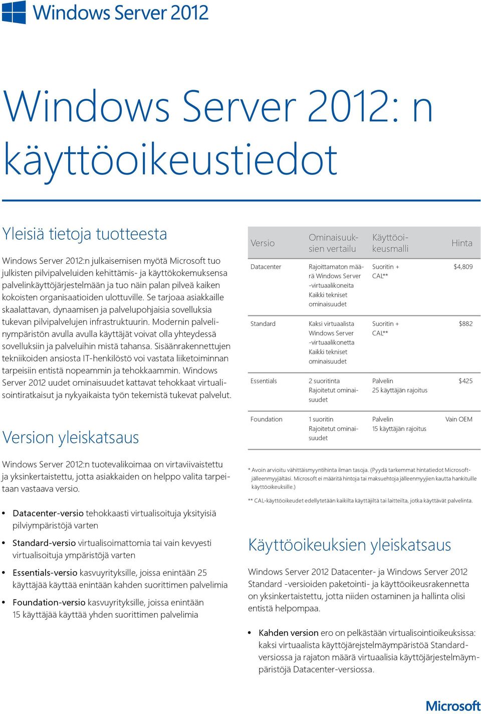 Se tarjoaa asiakkaille skaalattavan, dynaamisen ja palvelupohjaisia sovelluksia tukevan pilvipalvelujen infrastruktuurin.