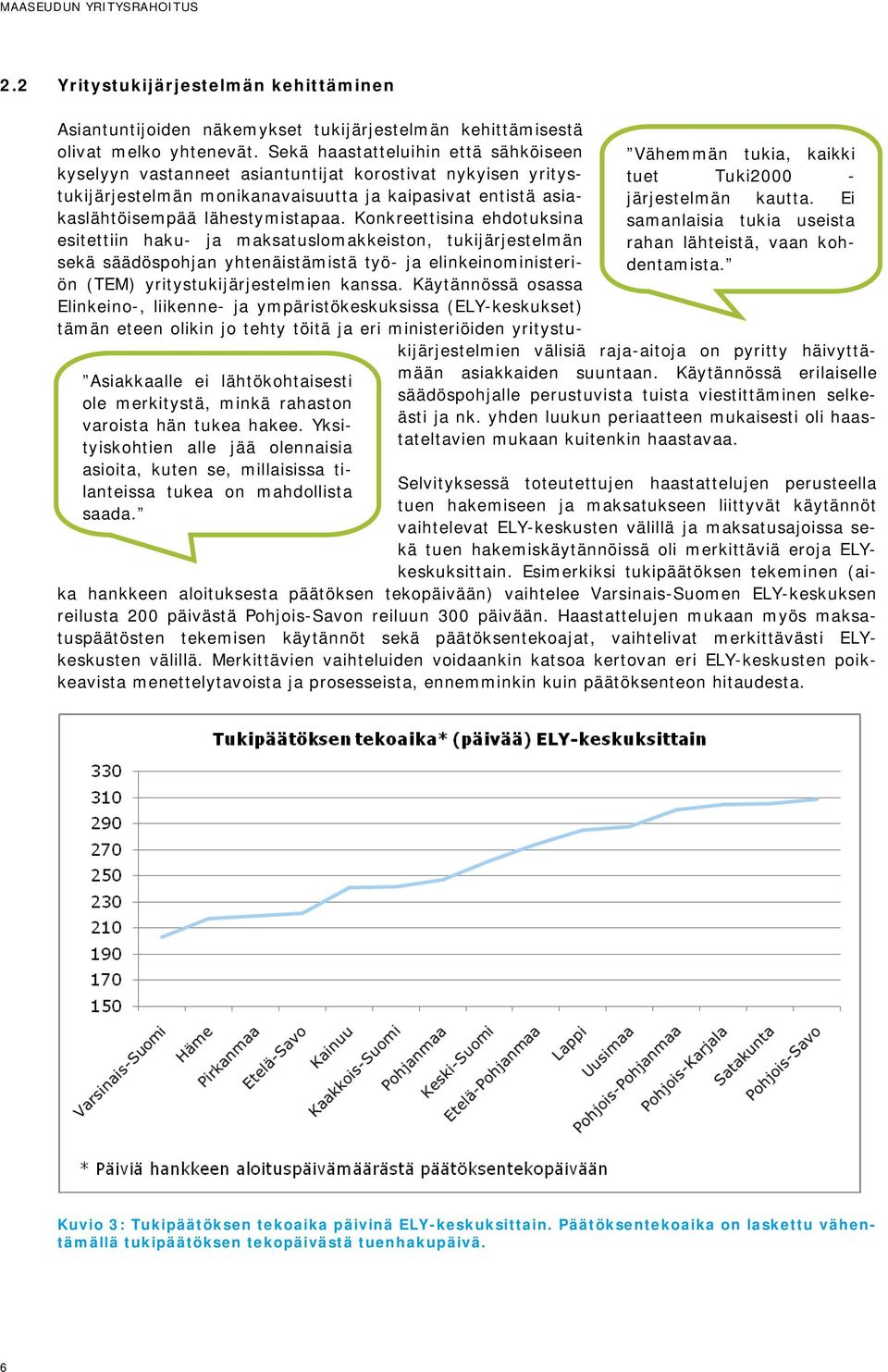 Ei samanlaisia tukia useista rahan lähteistä, vaan kohdentamista. Asiantuntijoiden näkemykset tukijärjestelmän kehittämisestä olivat melko yhtenevät.