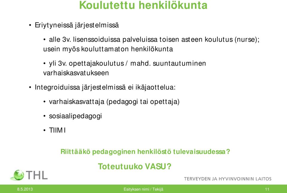 opettajakoulutus / mahd.