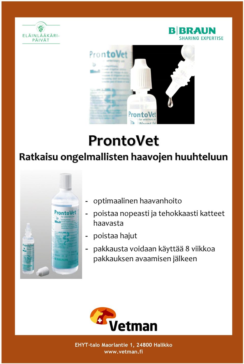 tehokkaasti katteet haavasta - poistaa hajut -