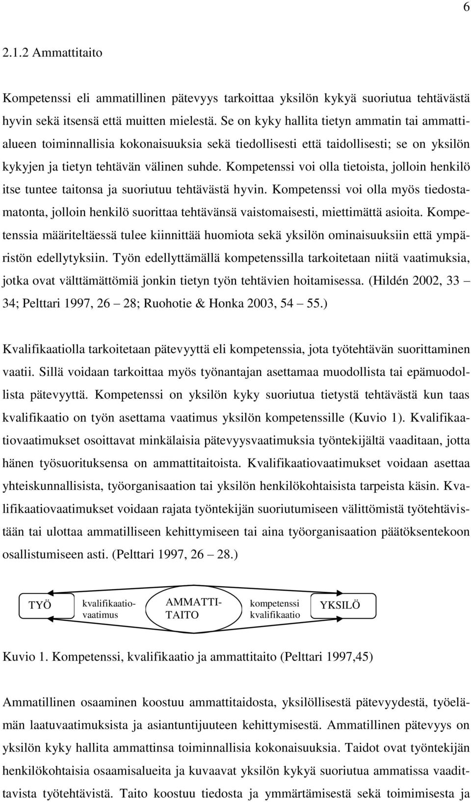 Kompetenssi voi olla tietoista, jolloin henkilö itse tuntee taitonsa ja suoriutuu tehtävästä hyvin.