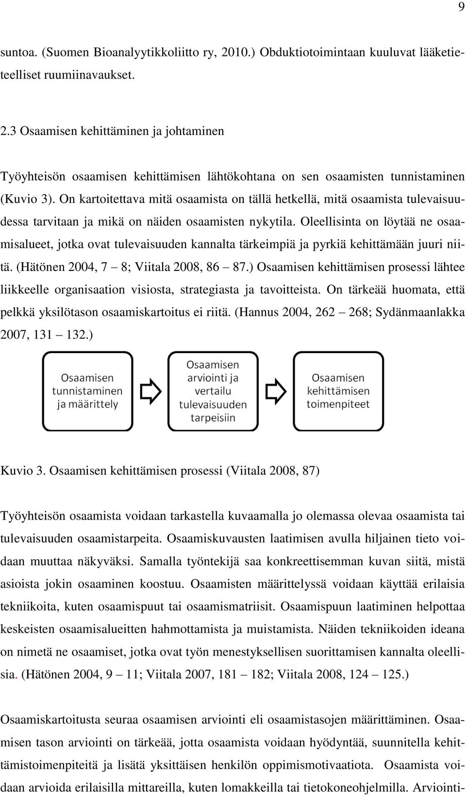 Oleellisinta on löytää ne osaamisalueet, jotka ovat tulevaisuuden kannalta tärkeimpiä ja pyrkiä kehittämään juuri niitä. (Hätönen 2004, 7 8; Viitala 2008, 86 87.