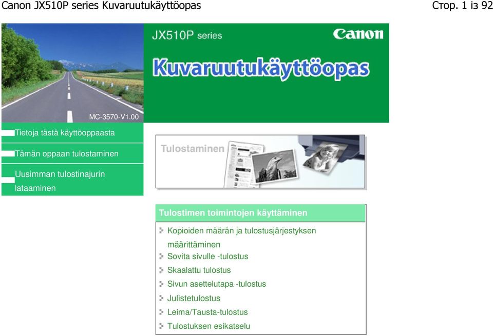 Tulostimen toimintojen käyttäminen Kopioiden määrän ja tulostusjärjestyksen määrittäminen