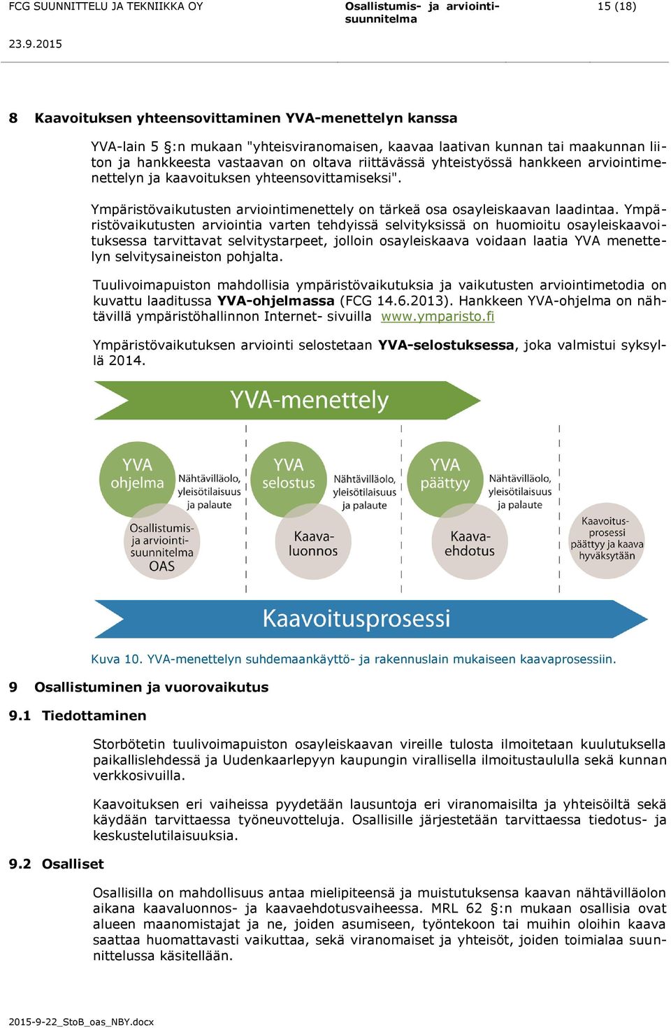 Ympäristövaikutusten arviointia varten tehdyissä selvityksissä on huomioitu osayleiskaavoituksessa tarvittavat selvitystarpeet, jolloin osayleiskaava voidaan laatia YVA menettelyn selvitysaineiston