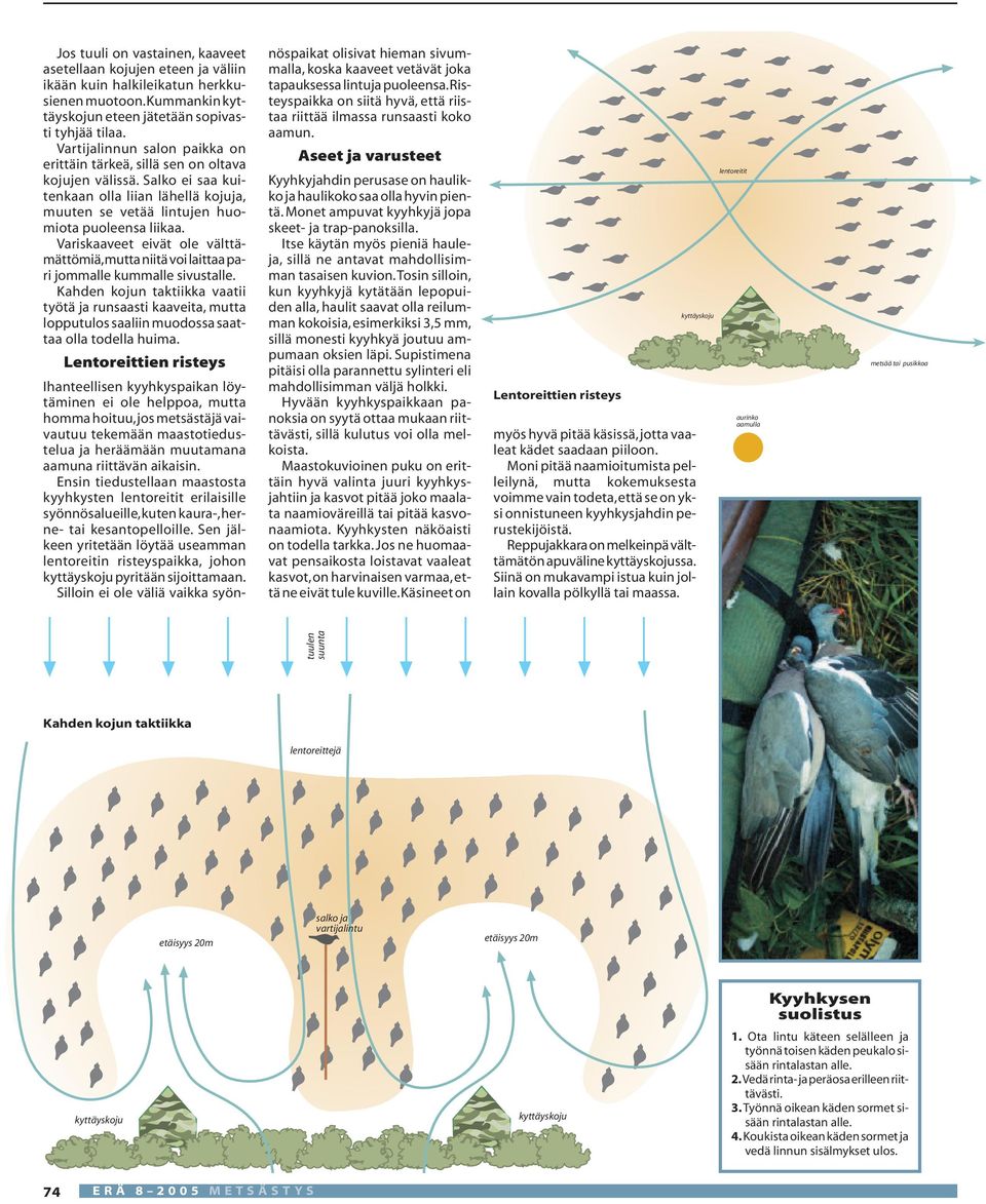 Variskaaveet eivät ole välttämättömiä,mutta niitä voi laittaa pari jommalle kummalle sivustalle.