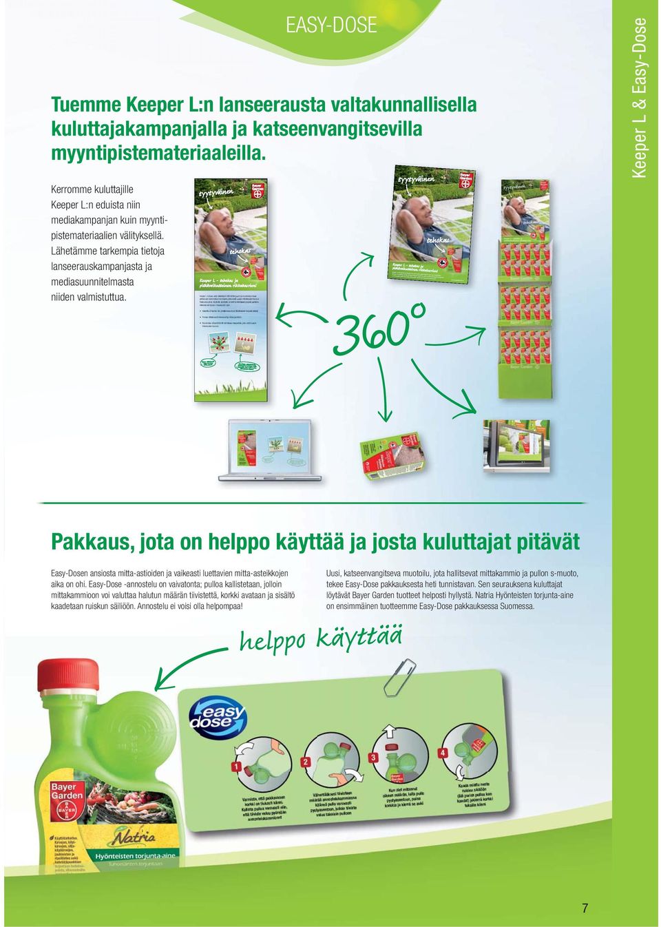 t Va V jopa 4 k ikutus ke aa kuukautt t garden fi Tuemme Keeper L:n lanseerausta valtakunnallisella kuluttajakampanjalla ja katseenvangitsevilla myyntipistemateriaaleilla.