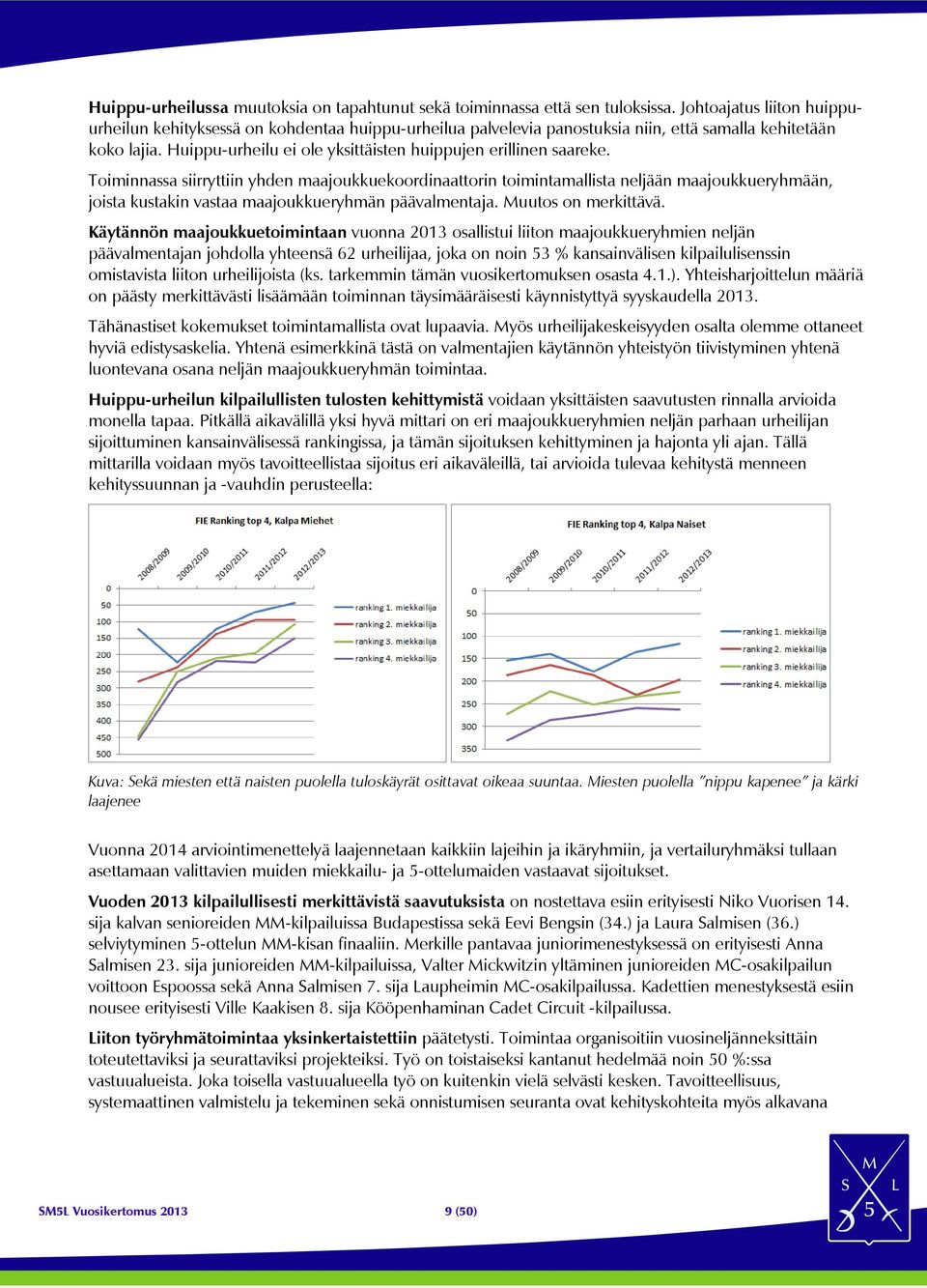 Huippu-urheilu ei ole yksittäisten huippujen erillinen saareke.