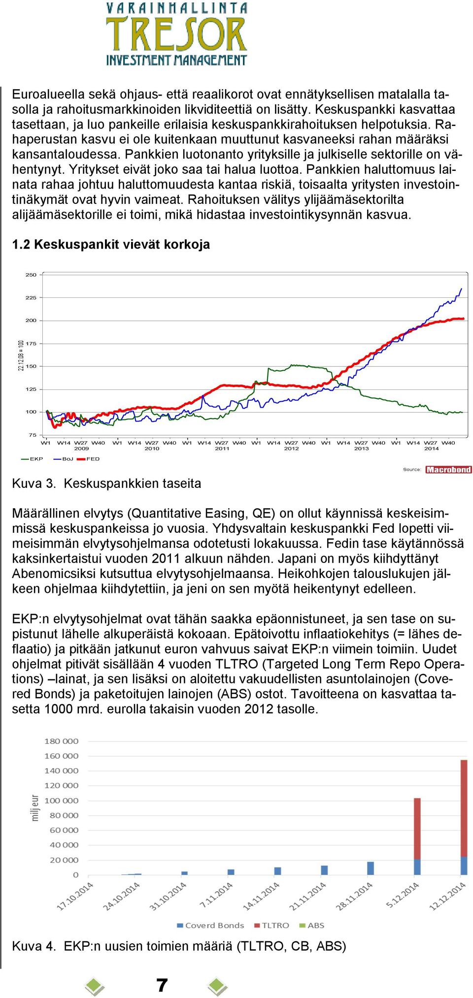 Pankkien luotonanto yrityksille ja julkiselle sektorille on vähentynyt. Yritykset eivät joko saa tai halua luottoa.