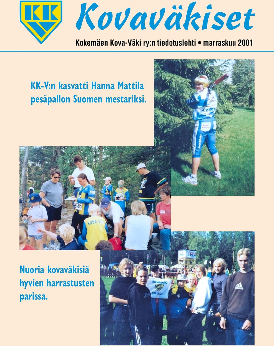 kasvatti Hanna Mattila pesäpallon Suomen