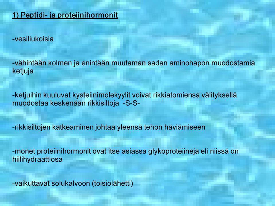 keskenään rikkisiltoja S S rikkisiltojen katkeaminen johtaa yleensä tehon häviämiseen monet