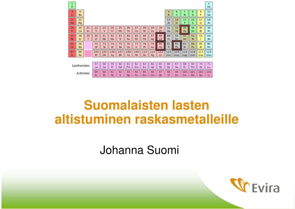 altistuminen