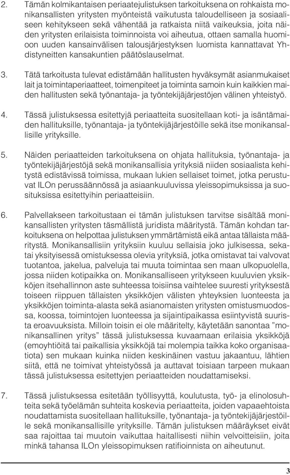 päätöslauselmat. 3.
