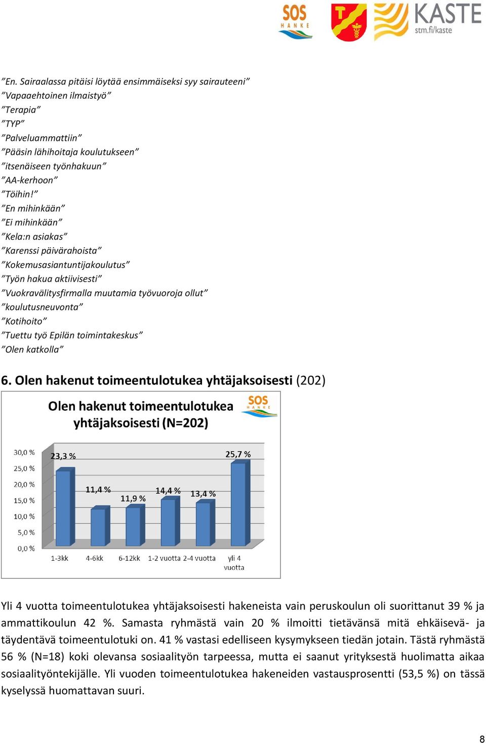 työ Epilän toimintakeskus Olen katkolla 6.