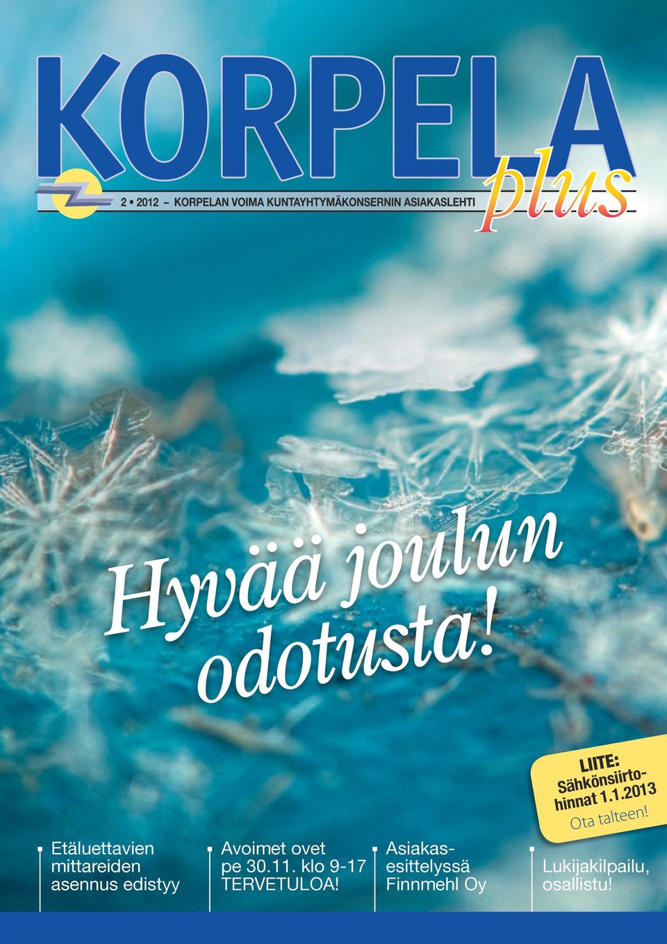 30.11. klo 9-17 TERVETULOA!