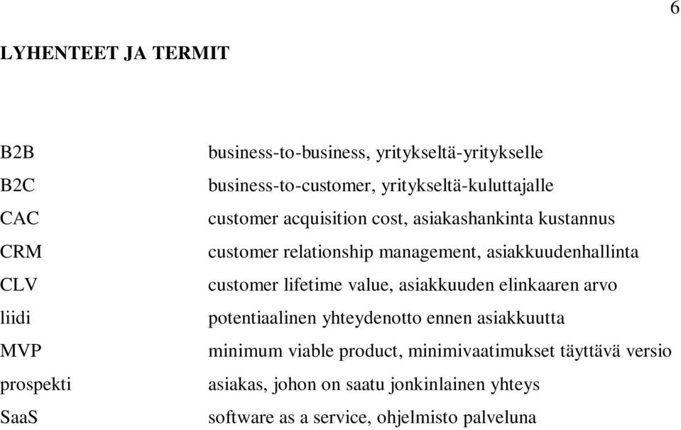 management, asiakkuudenhallinta customer lifetime value, asiakkuuden elinkaaren arvo potentiaalinen yhteydenotto ennen