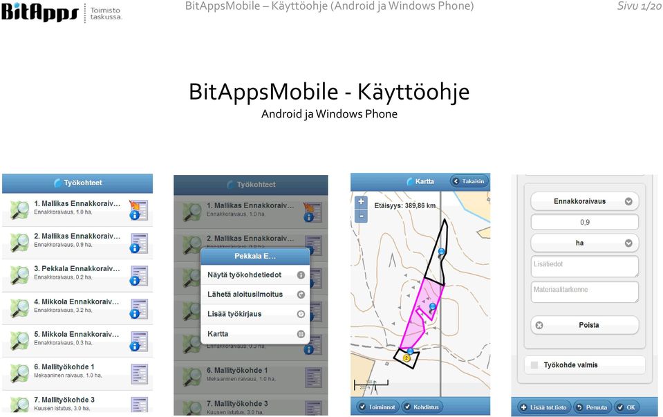 Sivu 1/20 BitAppsMobile -